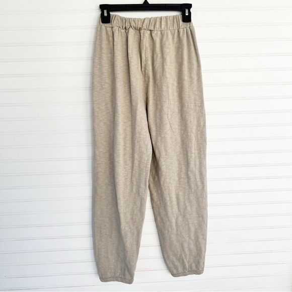 Free People Beach Pleated High Rise Joggers Size S - Picture 3 of 12